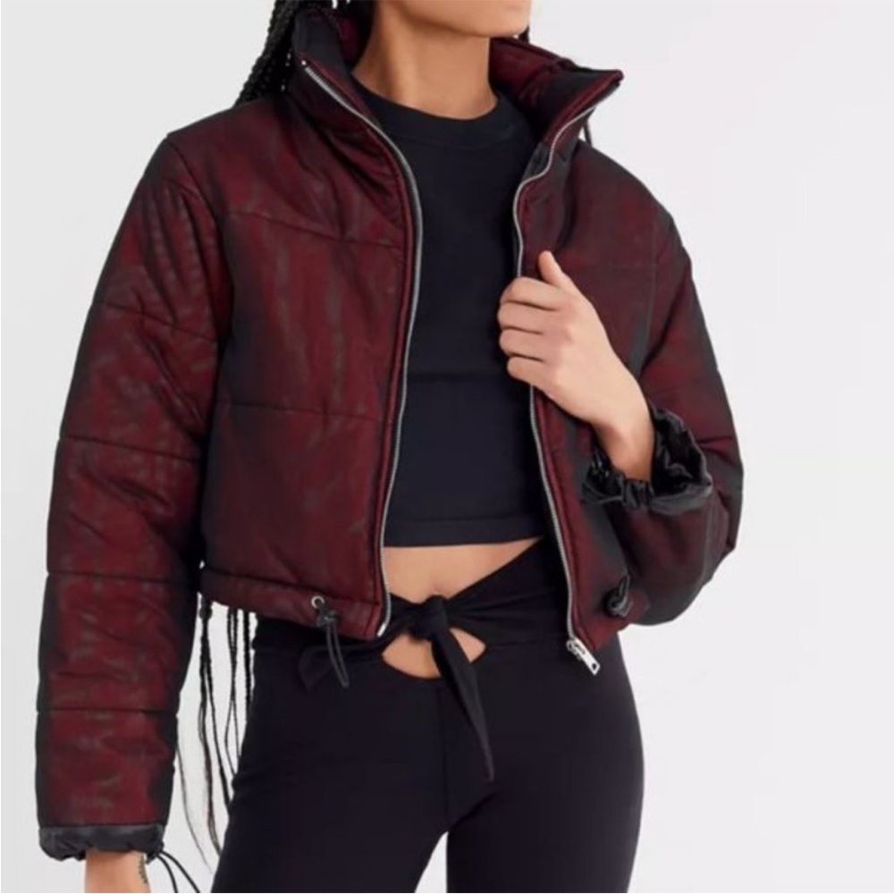 I Am Gia warrior Mesh Puffer Jacket
